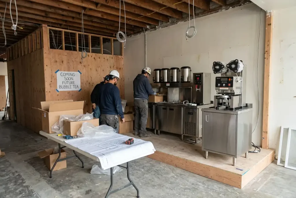 Bubble Tea Shop Cost